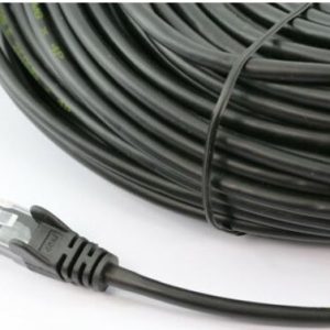 8ware-PL6A-30BLK-8Ware CAT6A Cable 30m - Black Color RJ45 Ethernet Network LAN UTP Patch Cord Snagless