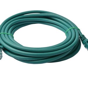 8ware-PL6A-5GRN-8Ware CAT6A Cable 5m - Green Color RJ45 Ethernet Network LAN UTP Patch Cord Snagless