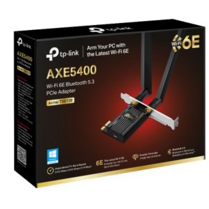 TP-LINK-Archer TXE72E-TP-Link Archer TXE72E AXE5400 Wi-Fi 6E Bluetooth 5.3 PCIe Adapter