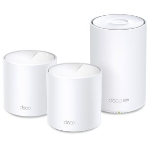 TP-LINK-Deco X50-DSL(3-pack)-TP-Link Deco X50-DSL(3-pack) AX3000 VDSL Whole Home Mesh WiFi 6 Router