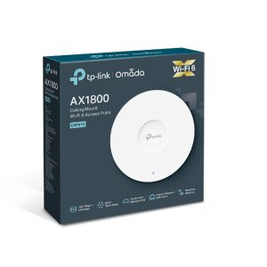 TP-LINK-EAP610-TP-Link EAP610 Omada AX1800 Wireless Dual Band Ceiling Mount Access Point
