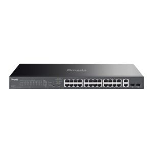 TP-LINK-ES228GP-TP-Link ES228GP Omada 28-Port Gigabit Easy Managed Switch with 24-Port PoE+