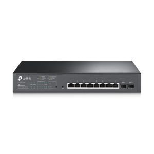 TP-LINK-SG2210MP-TP-Link SG2210MP 10-Port Gigabit Smart Switch with 8-Port PoE+ 1xFan 14.9Mpps Support Omada SDN