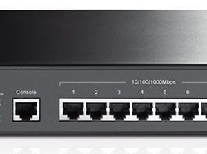 TP-LINK-SG3210-TP-Link SG3210 JetStream 8-Port Gigabit L2 Managed Switch with 2 SFP Slots Omada