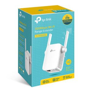 TP-LINK-TL-WA855RE-TP-Link TL-WA855RE N300 300Mbps Wi-Fi Range Extender Repeater Access Point 1Gpbs LAN 802.11bgn 2xExternal Antennas Mini Size MIMO Tech Tether App