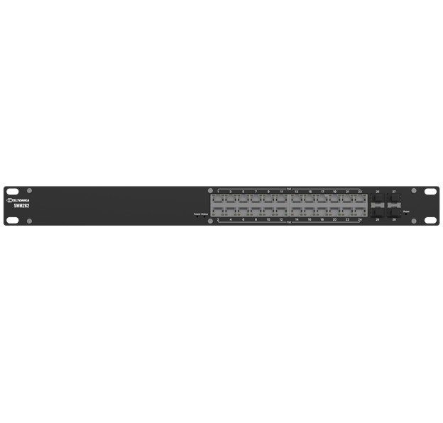 Teltonika-SWM282-Teltonika SWM282 PoE+ managed switch