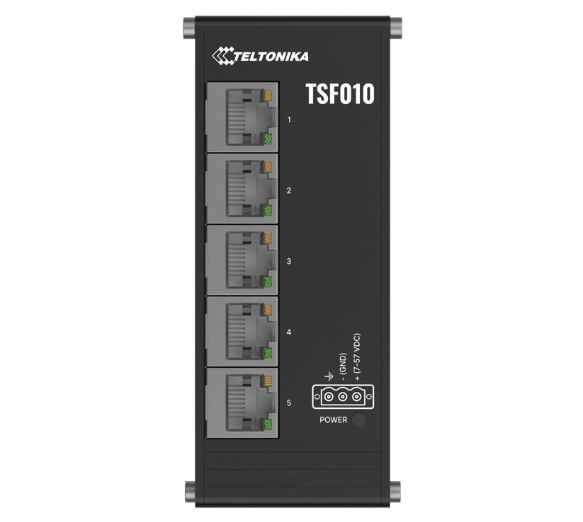 Teltonika-TSF010000000-Teltonika TSF010 Flat Ethernet Switch