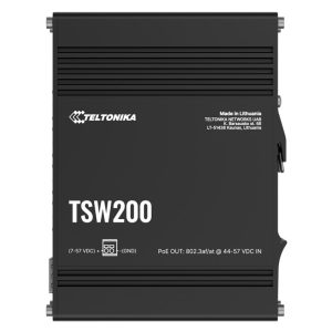 Teltonika-TSW200000050/TSW2000000B0-Teltonika TSW200 Industrial PoE+ Ethernet Switch