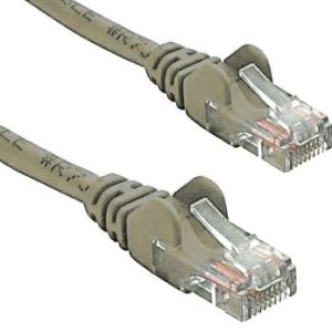 8ware-KO820U-2GRY-8ware CAT5e Cable 2m - Grey Color Premium RJ45 Ethernet Network LAN UTP Patch Cord 26AWG CU Jacket