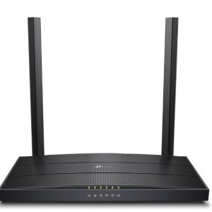 TP-LINK-Archer VR400-TP-Link Archer VR400 AC1200 Wireless VDSL/ADSL Modem Router 1.2Gbps 867Mbps @ 5GHz 300Mbps @ 2.4GHz 3xLAN 1xWAN 1xUSB 1xRJ11 Carton QTY 10