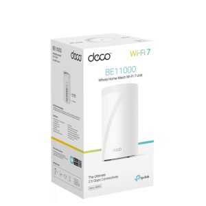TP-LINK-Deco BE65(1-pack)-TP-Link Deco BE65 BE11000 Whole Home Mesh Wi-Fi 7 System (WIFI7)