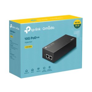 TP-LINK-POE380S-TP-Link POE380S Omada 10G PoE++ Injector PORT: 1× 10Gbps PoE Port