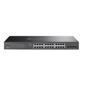 TP-LINK-SG2428LP-TP-Link SG2428LP Omada 28-Port Gigabit Smart Switch with 16-Port PoE+