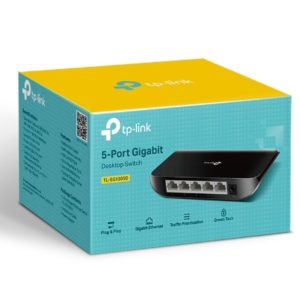 TP-LINK-TL-SG1005D-TP-Link TL-SG1005D 5-port Desktop Gigabit Switch