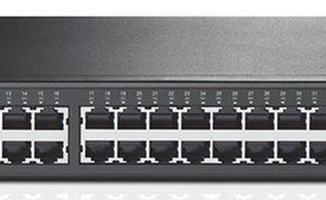 TP-LINK-TL-SG1048-TP-Link TL-SG1048 48-Port Gigabit Rackmount Switch 19-inch rack-mountable steel case 96Gbps Switching Capacity IEEE 802.3x flow control Auto MDI/MDIX
