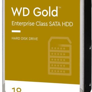 Western Digital-WD181KRYZ-Western Digital Gold 18TB 3.5" Enterprise Class SATA 6 Gb/s HDD 7200 RPM Cache Size 512MB 5-Year Limited Warranty