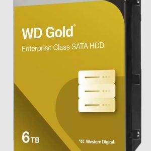 Western Digital-WD6004FRYZ-Western Digital Gold 6TB 3.5" Enterprise Class SATA 6 Gb/s HDD 7200 RPM Cache Size  256MB 5-Year Limited Warranty