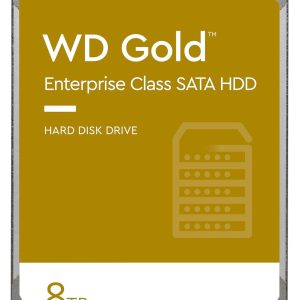 Western Digital-WD8005FRYZ-Western Digital Gold 8TB 3.5" Enterprise Class SATA 6 Gb/s HDD 7200 RPM Cache Size  256MB 5-Year Limited Warranty
