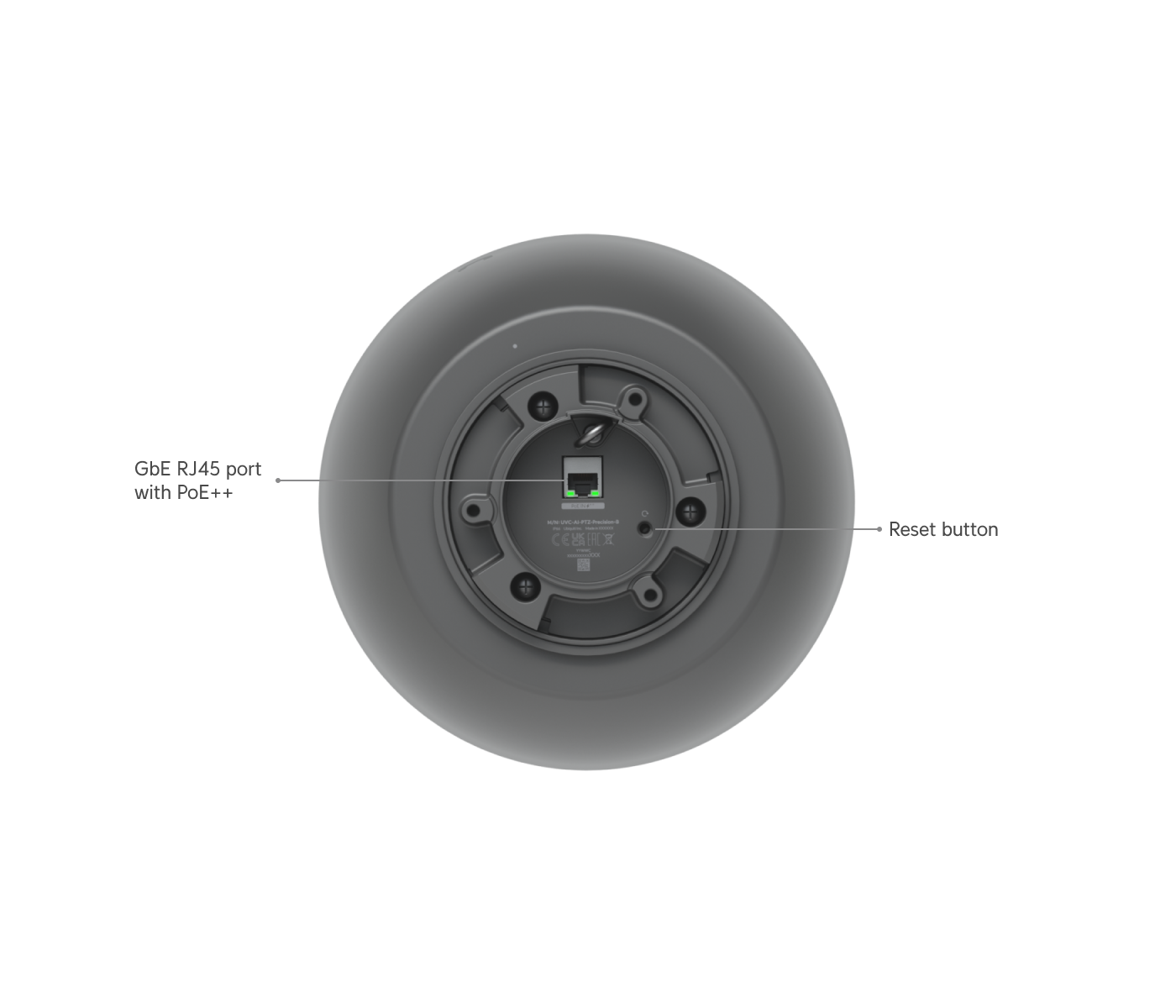 Ubiquiti | Ubiquiti AI PTZ Precision,White,4K PTZ Camera,Enhanced AI Capabilities,31x optical Zoom,IR LED Night Vision,LiDAR Tech *Request Deal Reg * | UVC-AI-PTZ-Precision-W - Image 3