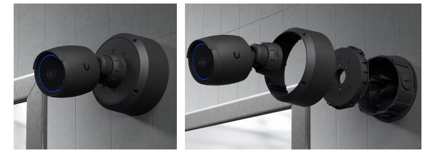 Ubiquiti | Ubiquiti Camera Tamper-resistant Junction Box, Black,For UniFi Bullet/Dome/Turret Cameraa, Mounting Durability, Aesthetics,Ease Maintenance | UACC-Camera-JB-B - Image 1