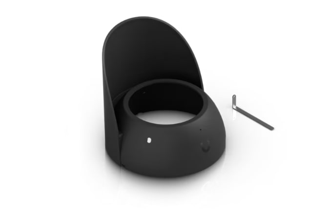 Ubiquiti | Dome Camera Weather Shield, Black, Dome Camera Accessory For Optimal Image Quality Protection From Elements When Installed Outdoors On A Wall Or Pole | UACC-Dome-WS-B - Image 2