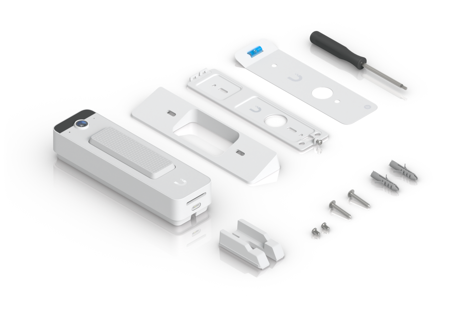 Ubiquiti | Ubiquiti Doorbell Lite,Black,5MP Compact PoE Video,Power Via PoE, Two-Way Audio, Versatile Mounting Options, Max Power 8W, Voltage 37—57V DC, IPX5 | UVC-Doorbell-Lite-B - Image 1