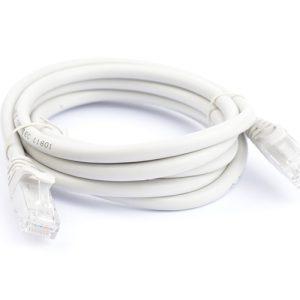 8ware-PL6A-2GRY-8Ware CAT6A Cable 2m - Grey Color RJ45 Ethernet Network LAN UTP Patch Cord Snagless