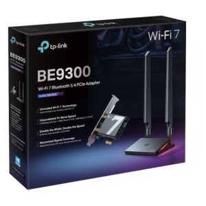 TP-LINK-Archer TBE550E-TP-Link Archer TBE550E BE9300 Wi-Fi 7 Bluetooth 5.4 PCIe Adapter