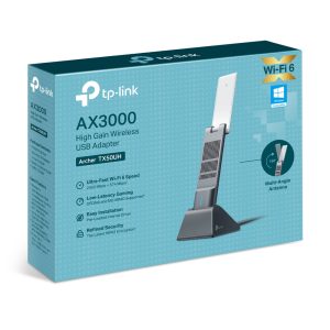 TP-LINK-Archer TX50UH-TP-Link Archer TX50UH AX3000 High Gain Wireless USB Adapter
