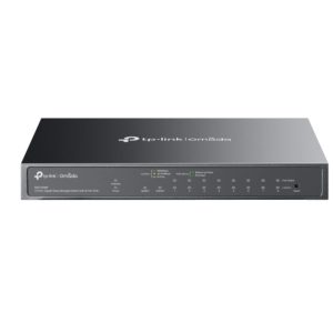 TP-LINK-ES210GMP-TP-Link ES210GMP Omada 10-Port Gigabit Easy Managed Switch with 8-Port PoE+