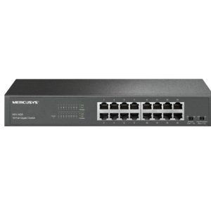 TP-LINK-MS116GS-Mercusys MS116GS 16-Port Gigabit Desktop/Rackmount Switch