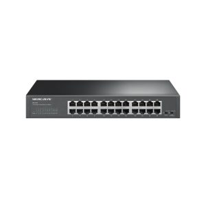 TP-LINK-MS124GS-Mercusys MS124GS 24-Port Gigabit Desktop/Rackmount Switch