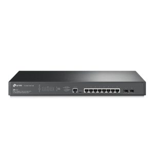 TP-LINK-SG3210XHP-M2-TP-Link SG3210XHP-M2 JetStream 8-Port 2.5GBASE-T and 2-Port 10GE SFP+ L2+ Managed Switch with 8-Port PoE+ 2xFan Rack Mountable IGMP Snooping
