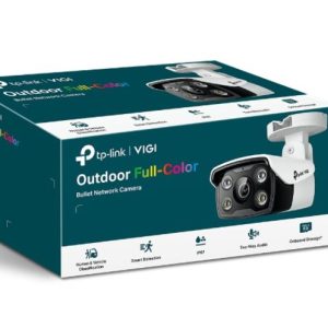 TP-LINK-VIGI C340(6mm)-TP-Link VIGI 4MP C340(6mm)  Outdoor Full-Colour Bullet Network Camera