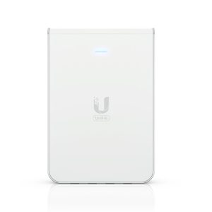 Ubiquiti-U6-IW-Ubiquiti UniFi Wi-Fi 6 In-Wall Wall-mounted Access Point with a Built-in PoE Switch