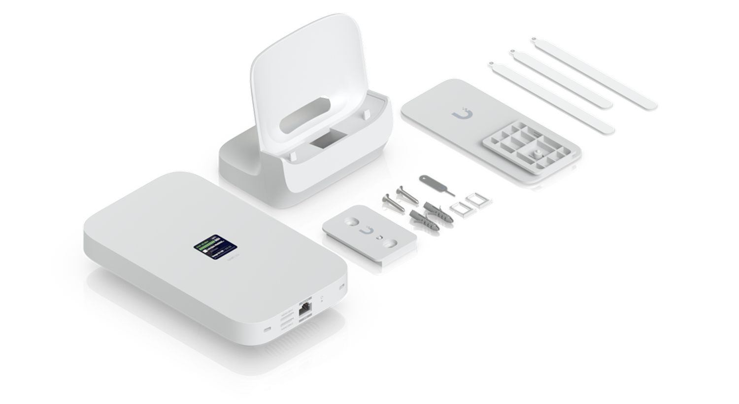 Ubiquiti | Ubiquiti UniFi 5G Max, A High-Performance 5G (3.4 GBps) Modem, Unifi Deployment. Adopt Through UniFi PoE Port, Delivers Automatic Setup, dual SIM/eSIM | U5G-Max - Image 2