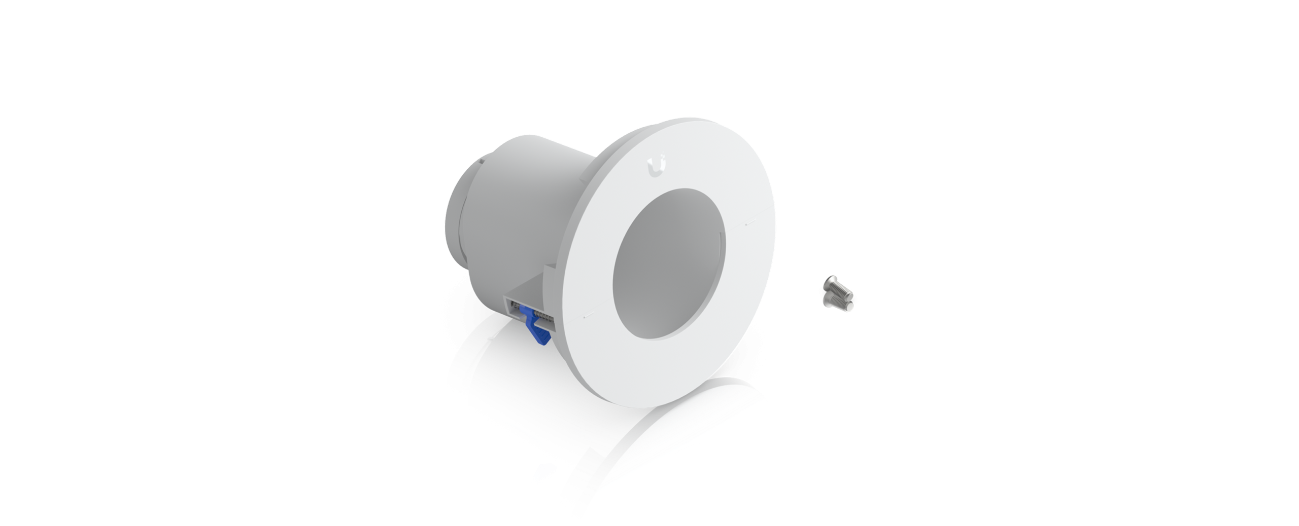 Ubiquiti | Ubiquiti G6 PTZ In-Ceiling Mount, White, In-ceiling Mount Accessory For G6 PTZ. | UACC-G6-PTZ-ICM-W - Image 3