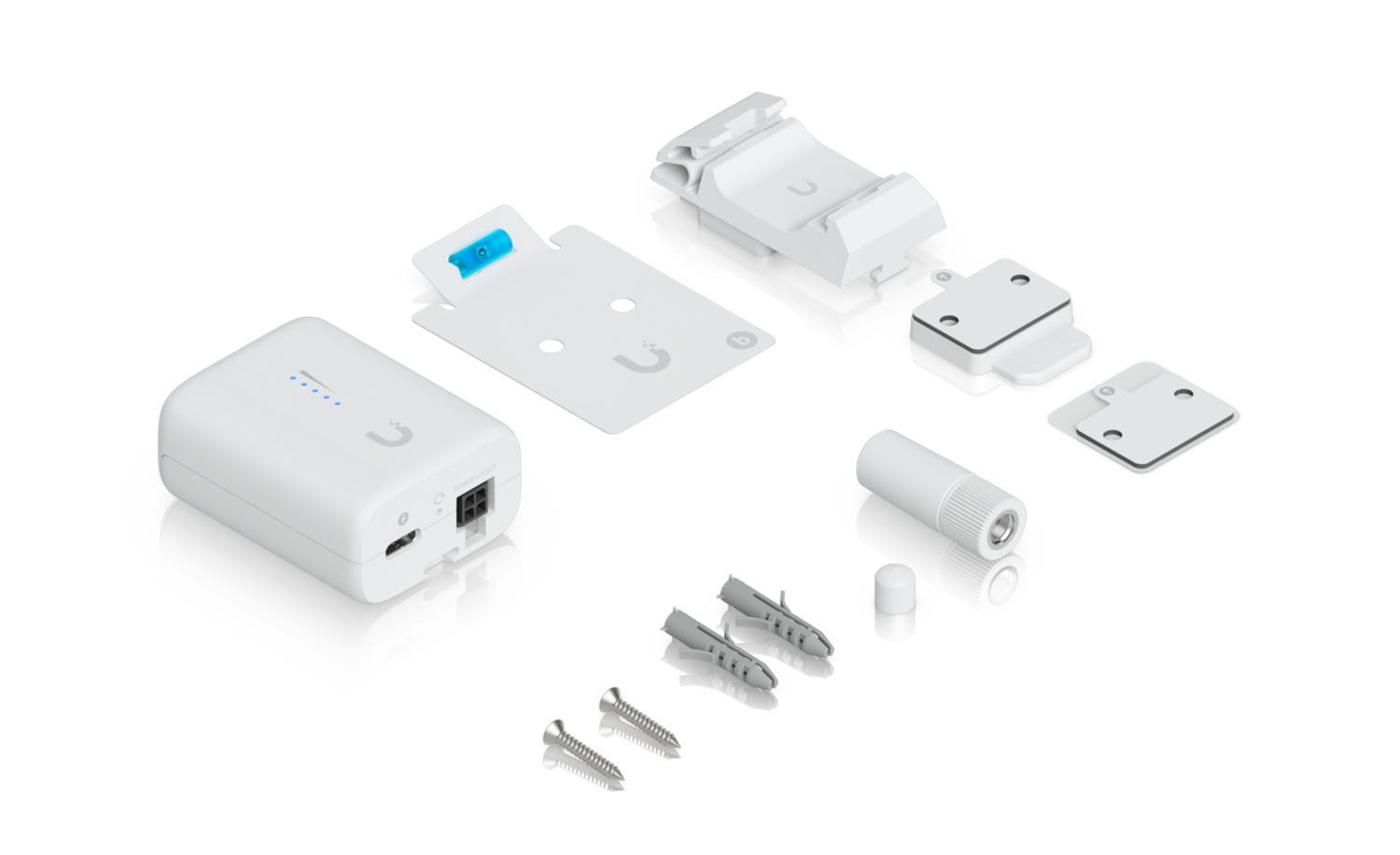 Ubiquiti | Ubiquiti Device Bridge IoT, Ultra-Compact Wireless Bridge IoT Devices, Integrated UniFi WiFi Auto-Link, Versatile Mounting, USB Type-C/4-Pin DC Socket | UDB-IoT - Image 3