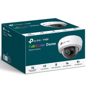 TP-LINK-VIGI C240(4mm)-TP-Link VIGI 4MP C240(4mm) Full-Color Dome Network Camera