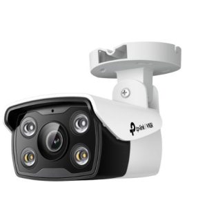 TP-LINK-VIGI C340(2.8mm)-TP-Link VIGI 4MP C340(2.8mm) Outdoor Full-Colour Bullet Network Camera